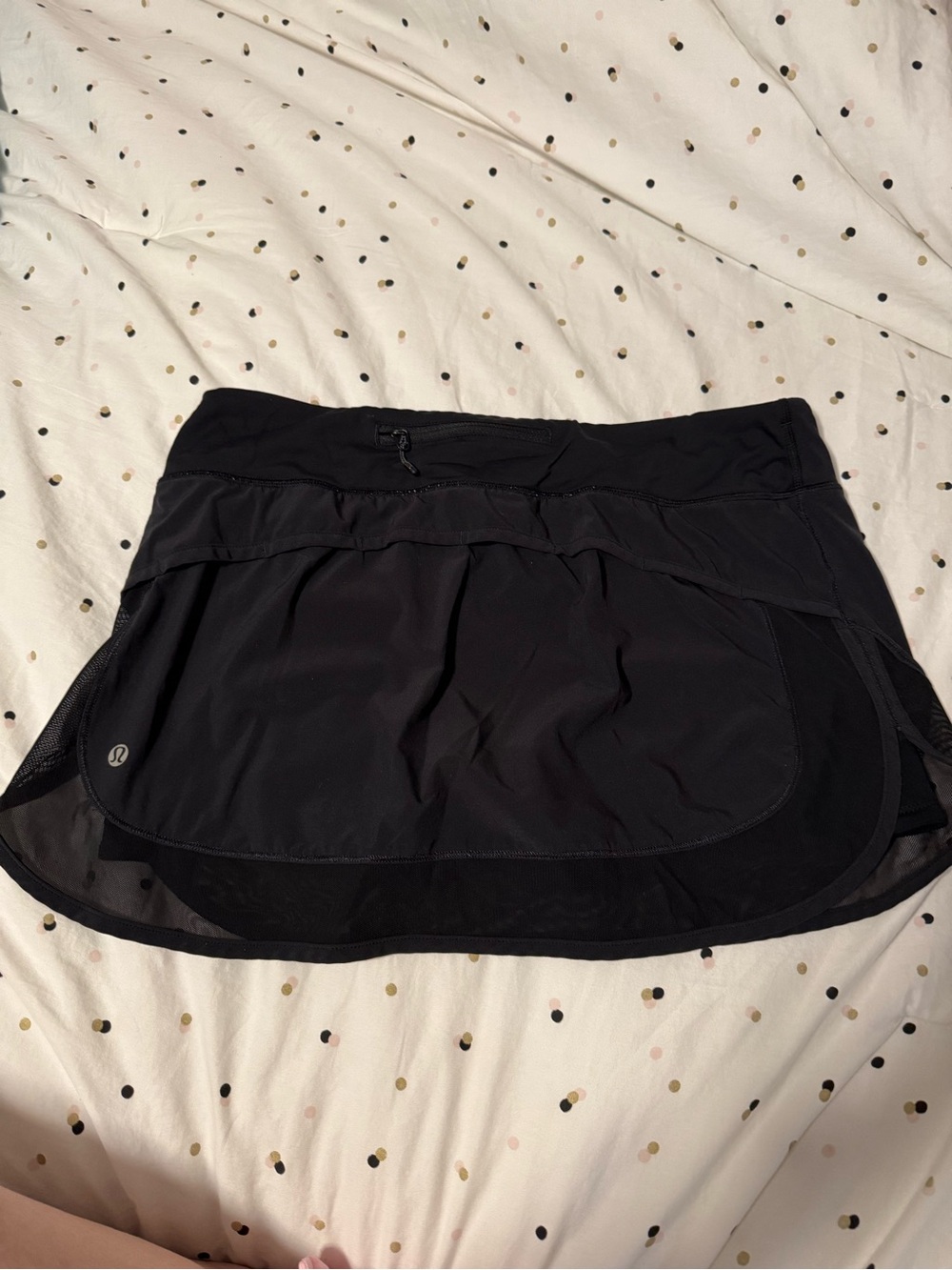 lululemon athletica Black Athletic Skort